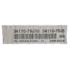 Suzuki SX4 06-13   kilometar sat/brzinomjer   34110-79J50   34110-79J5   A2C53141300