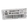 Renault Megane IV hatchback facelift 20- lampa zadnja desna  265505111R