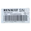 Renault  Megane IV    15-      el. stup volana  488109031R   PW22BD0242Q