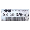 Peugeot 208 P21E  1.2 VTI  19-     poluosovina prednja desna    9836034280