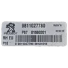 Peugeot 5008 P87   17-    lampa zadnja desna unutarnja    9811027780
