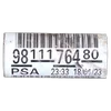 Citroen  C5 Aircross  1.5 HDI  17-   poluosovina prednja desna    9811176480
