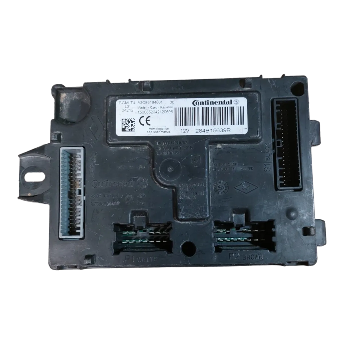 Renault Clio IV 1.5 DCI 12-20  BCM modul 284B15639R   A2C86184601