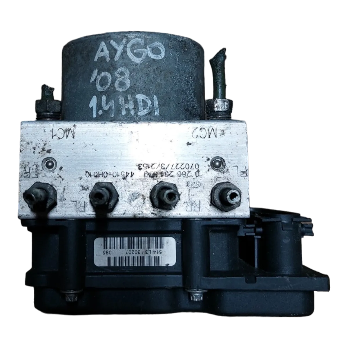 Toyota Aygo 1.4 HDI 05-14  ABS pumpa  0265231579   455100H010