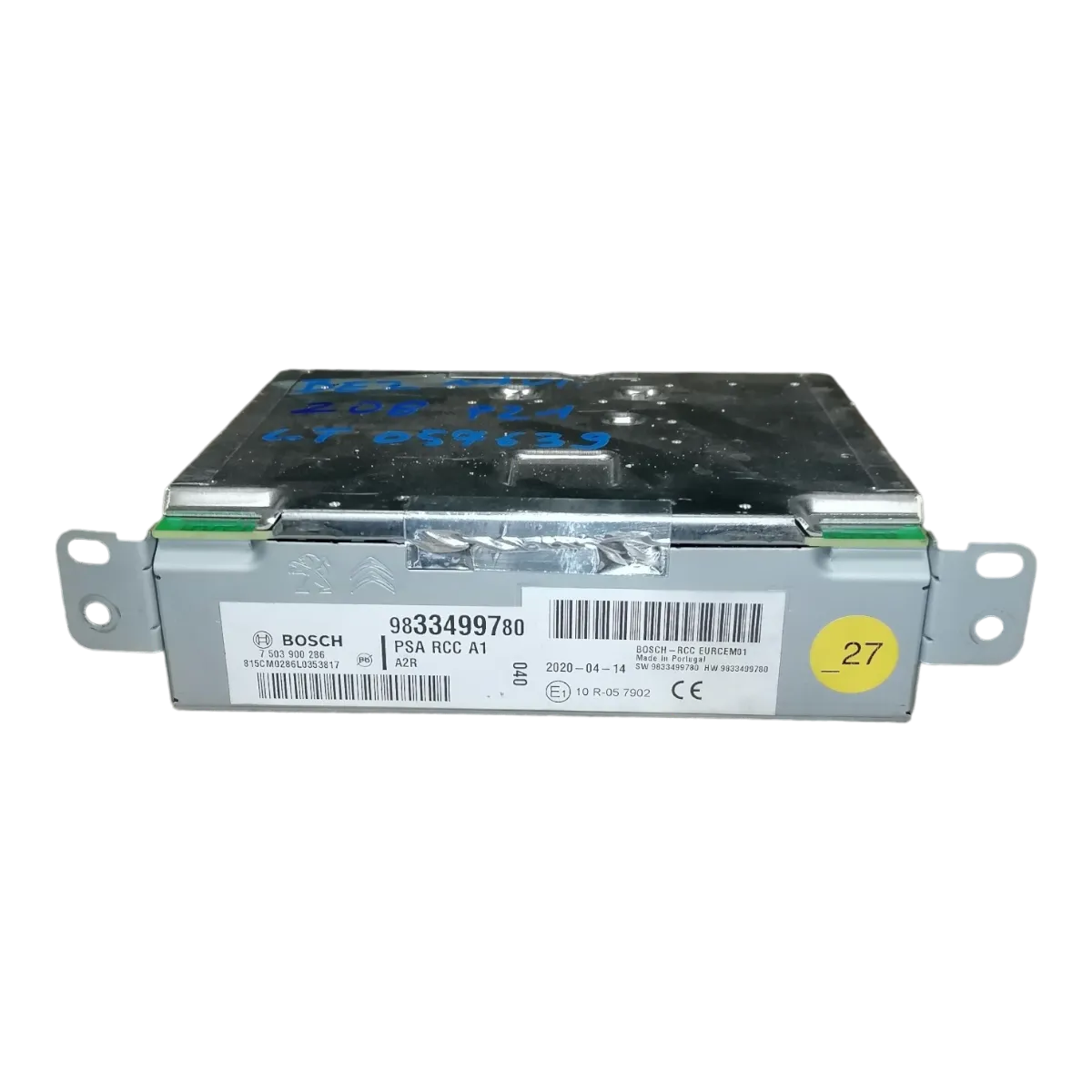 Peugeot 208 P21E   19-      radio      9833499780   7503900286