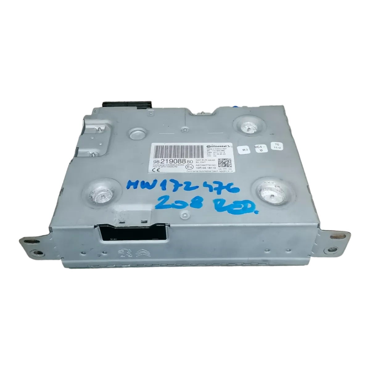 Peugeot 208   12-19    navigacija/radio     9821908880   A2C3907761501