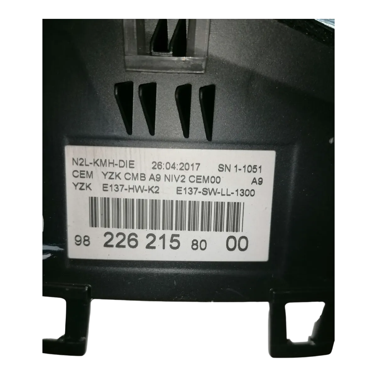 Peugeot 208   12-19   kilometar sat/brzinomjer    9822621580