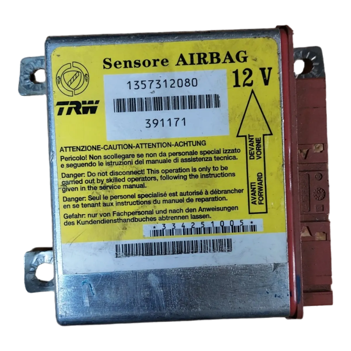 Peugeot Boxer 06-14  centrala airbaga 1357312080   391171
