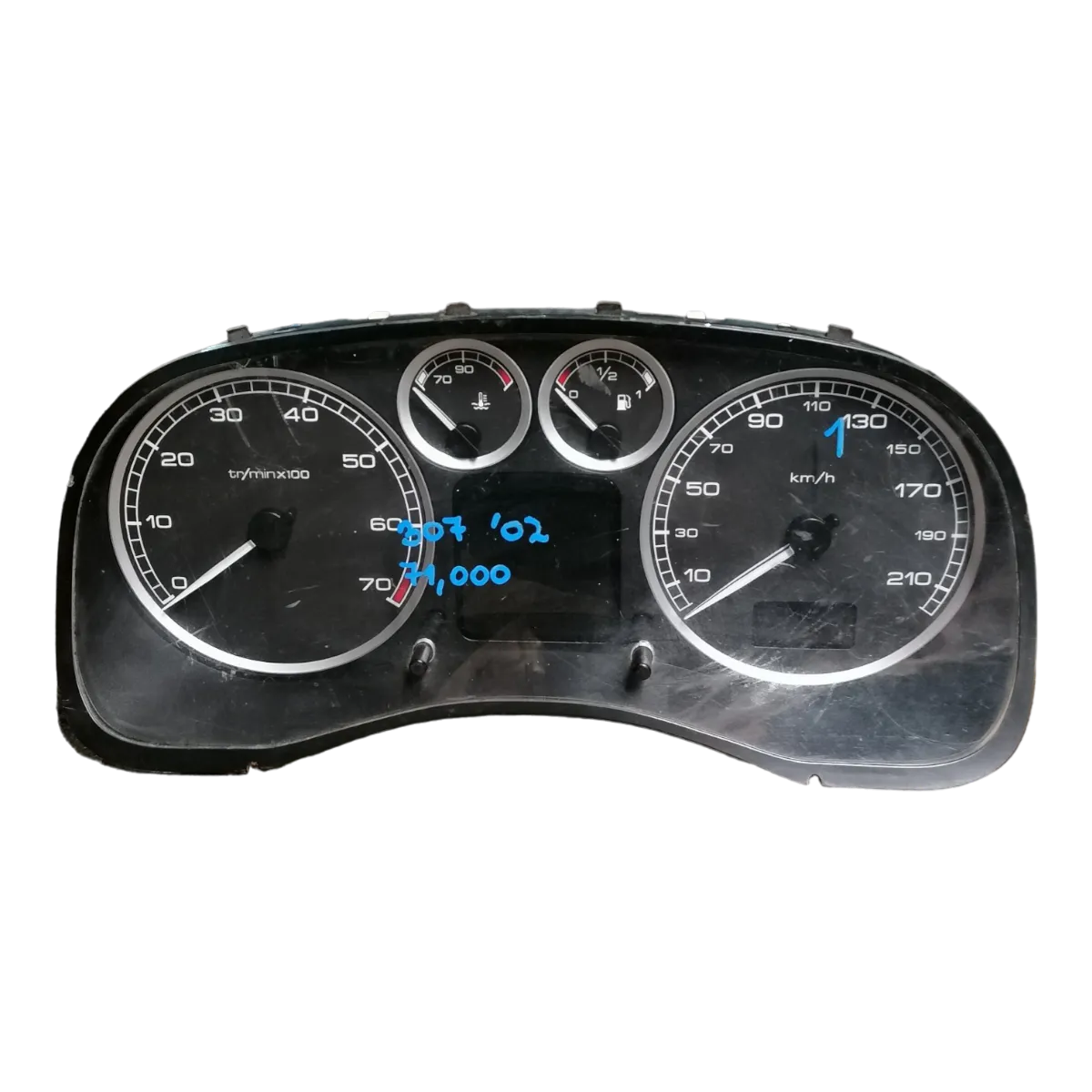 Peugeot  307  00-09    kilometar sat/brzinomjer    9655476380   216785015