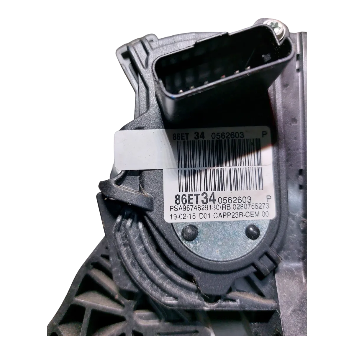 Peugeot 308  T9  13-21  pedala gasa/potenciometar gasa  9674829180   0280755273