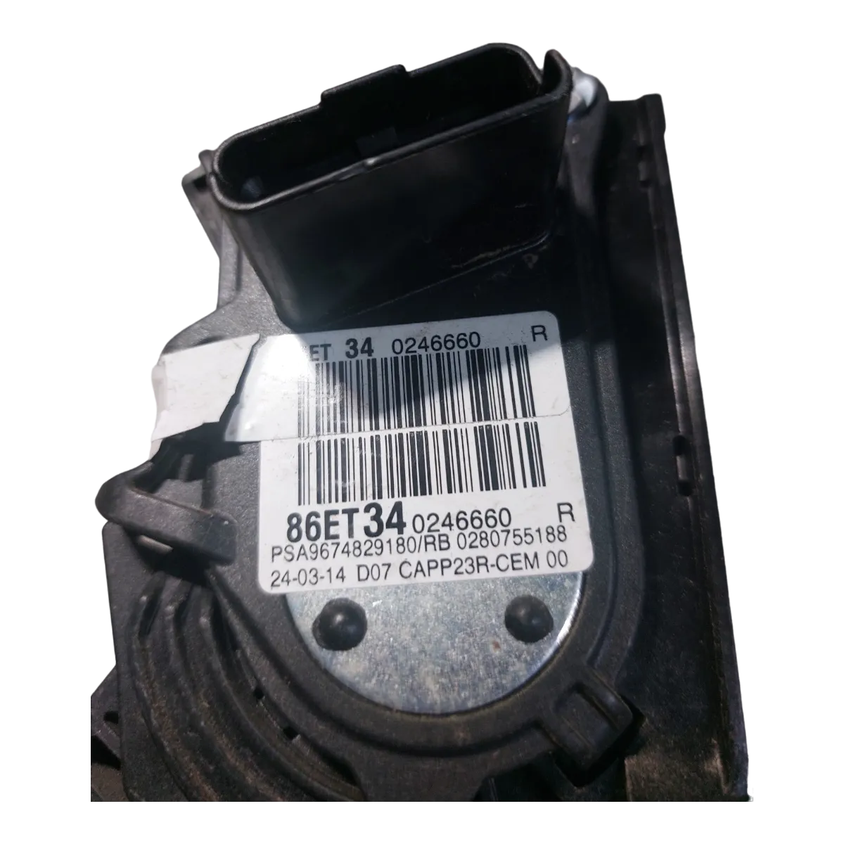 Peugeot 308 T9 13-21 pedala gasa/potenciometar gasa 9674829180   0280755188
