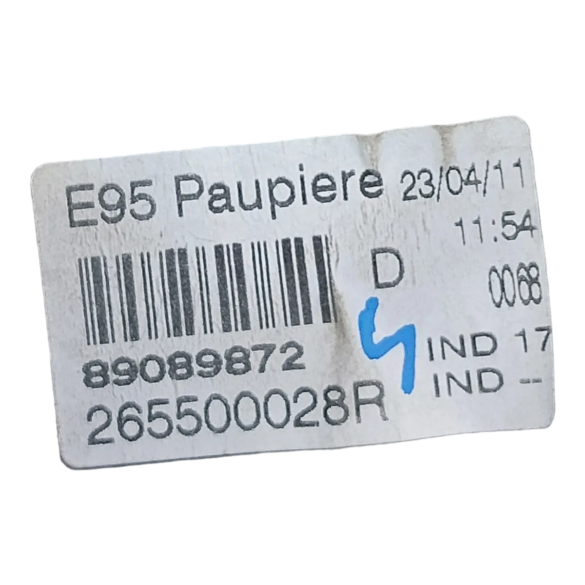 Renault Megane III  CC  10-15  lampa zadnja desna  265500028R