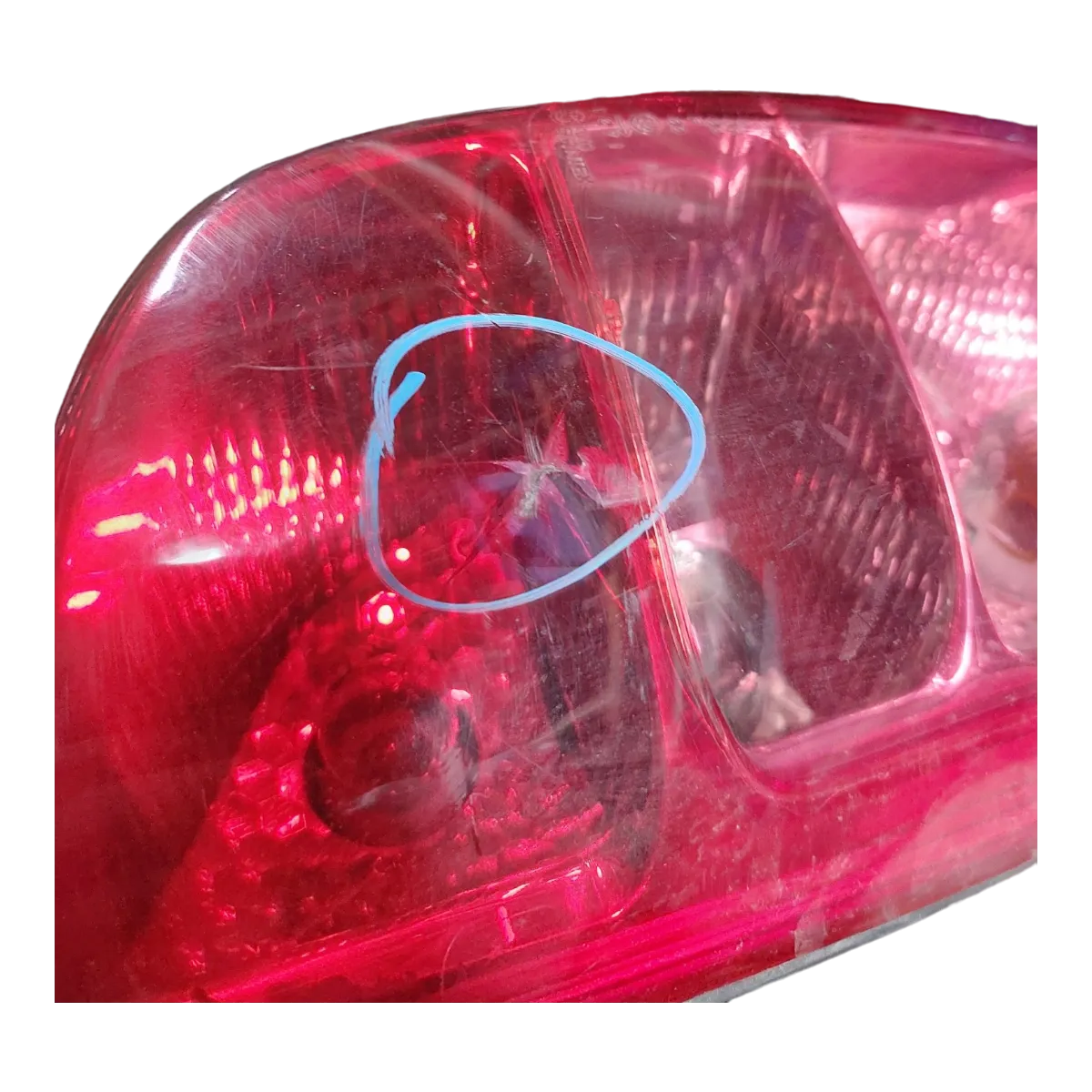 Peugeot 807 06- lampa zadnja desna  6351Q8   6351Y4   OŠTEĆENO