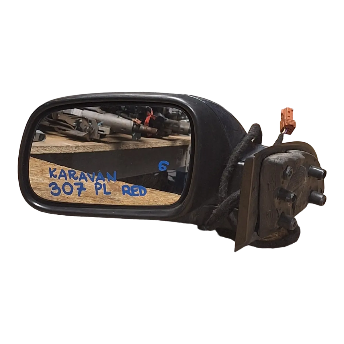 Peugeot 307 karavan  02-05  retrovizor/ogledalo lijevi   2x jack (2-pina, 6-pinova)    96577218XT