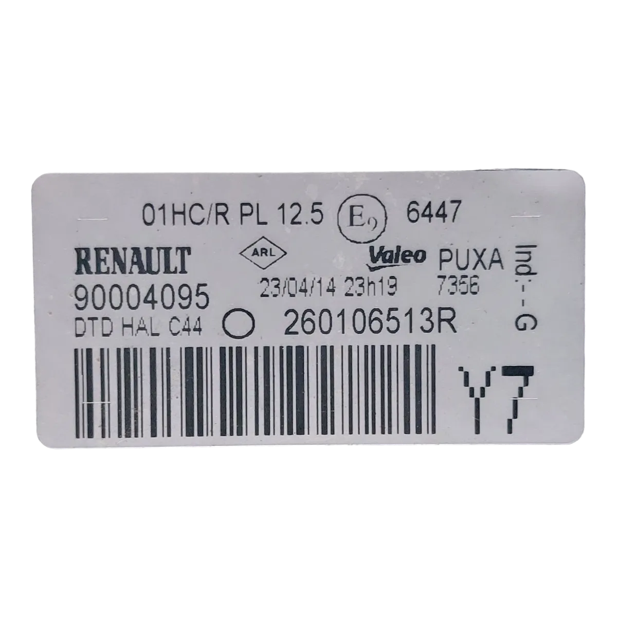 Renault Twingo II   facelift  11-14  far prednji desni  260106513R