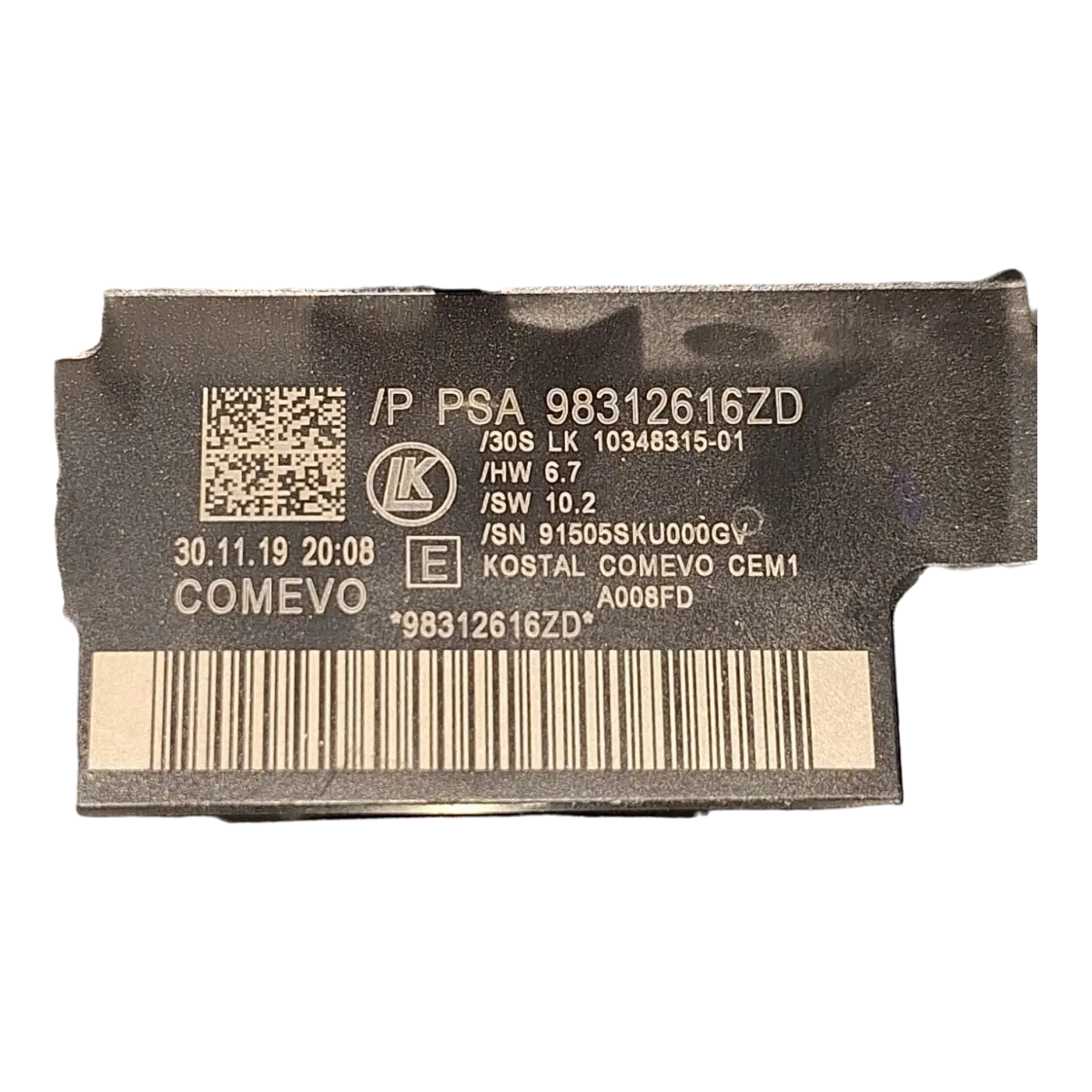 Peugeot Partner IV  18-     ručice za svjetla/ručice volana    98312616ZD