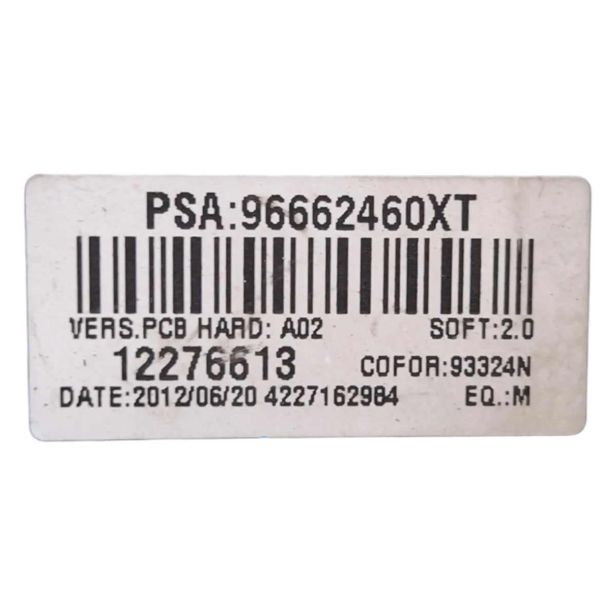 Peugeot Partner III  08-18   ručice za svjetla/ručice volana     96662460XT