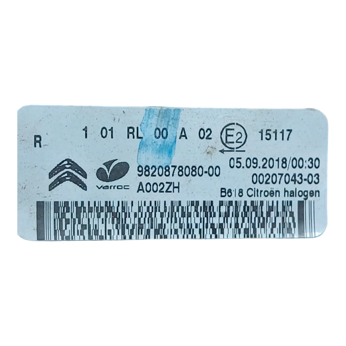 Citroen C3 B618  16-20   dnevno svjetlo    9820878080