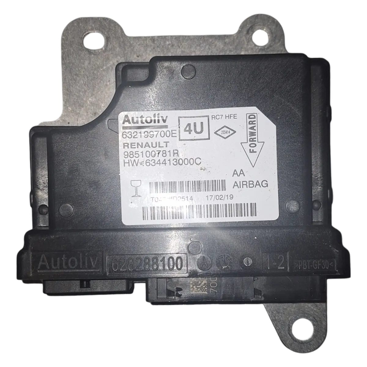 Renault  Kadjar   15-22   centrala airbaga   632199700E   985100781R   634413000C
