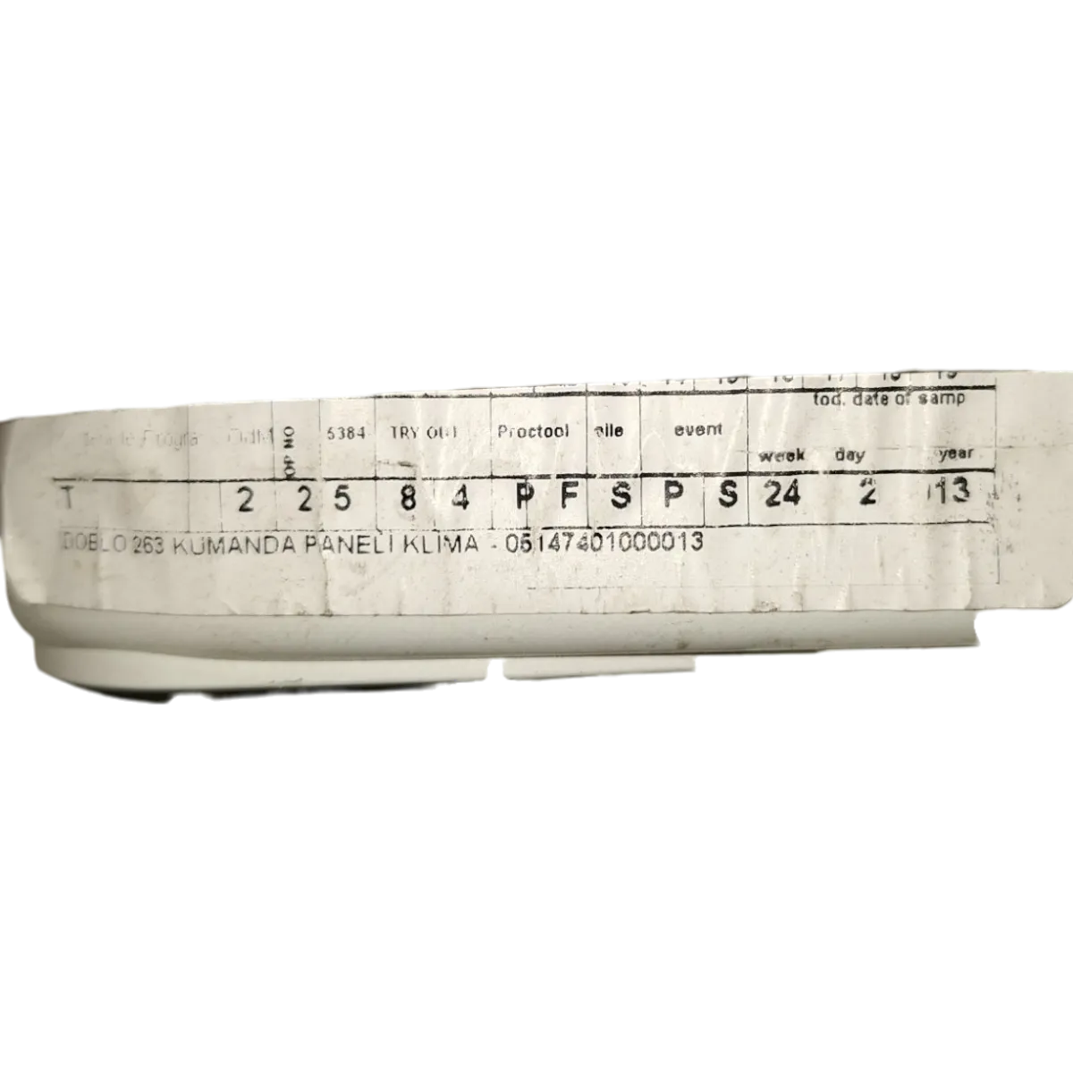 Opel Combo III 02-13 10- 15 komanda ventilacije      05147401000013