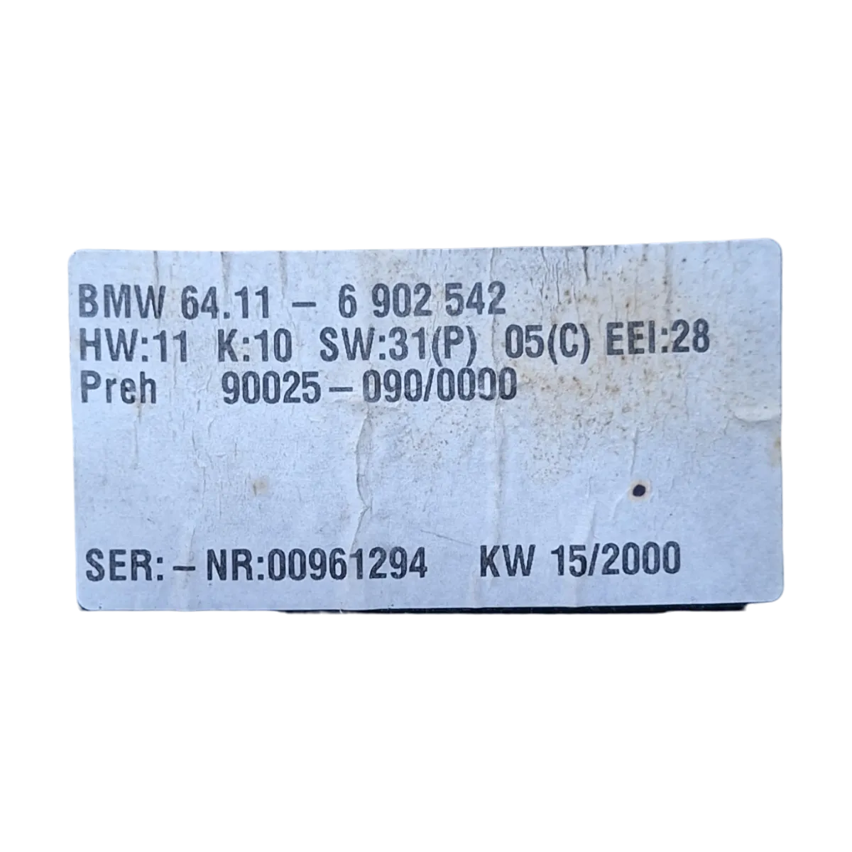 Bmw serija 5 E39   95-04   komanda ventilacije    6902542