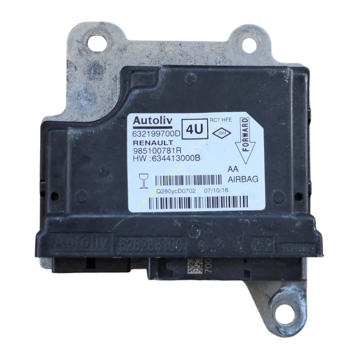 Renault  Kadjar   15-22   centrala airbaga   632199700D   985100781R   634413000B