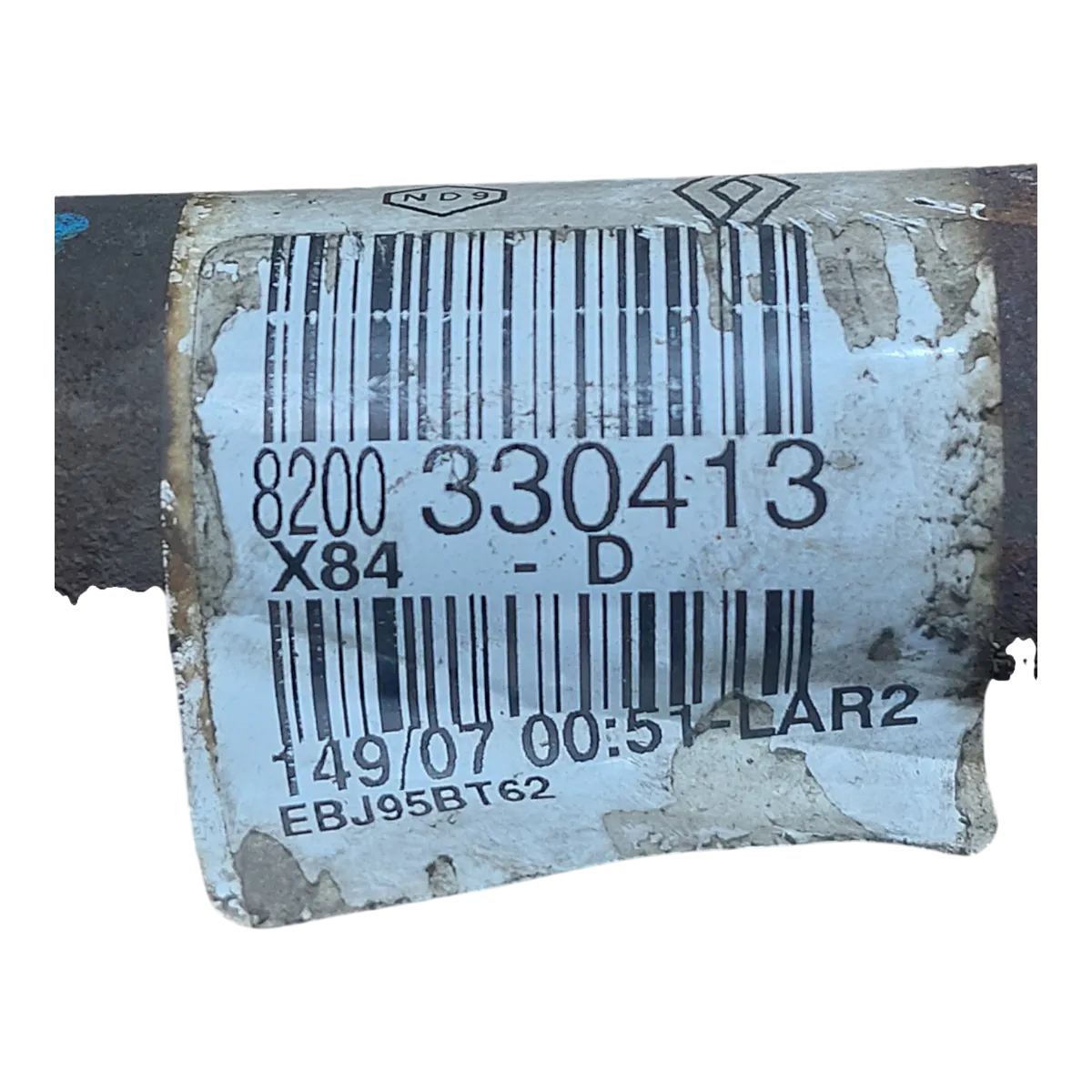 Renault Megane  II  1.5 DCI 01-12 poluosovina prednja lijeva  8200330413    6 brzina