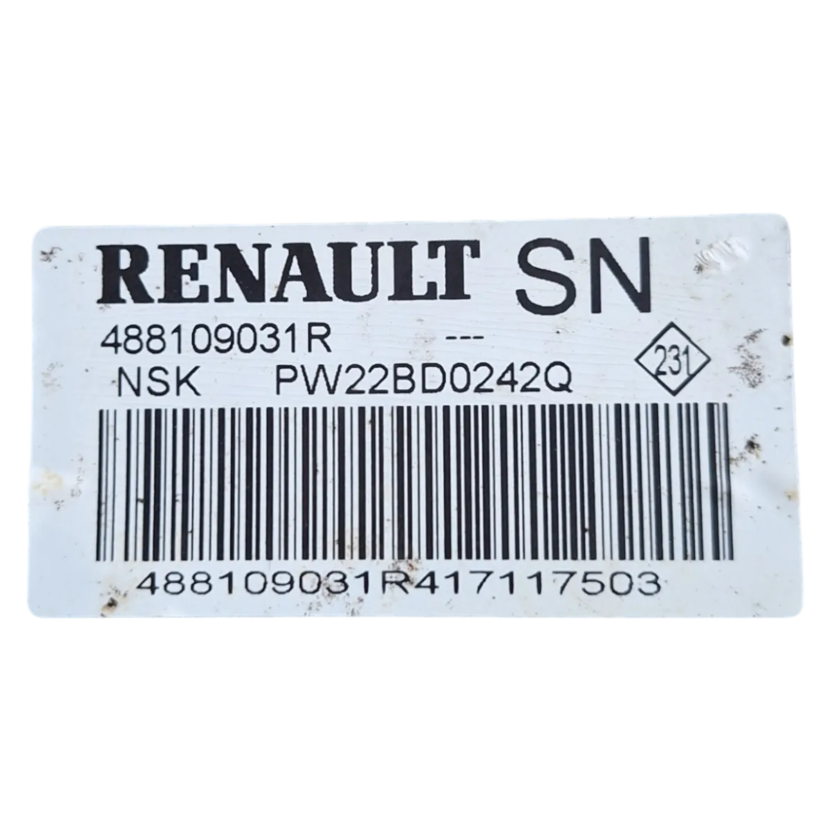 Renault  Megane IV    15-      el. stup volana  488109031R   PW22BD0242Q