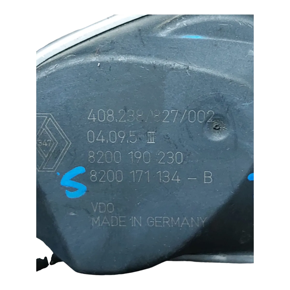 Renault Scenic II 1.6 16V  03-09  klapna gasa 8200190230 8200171134