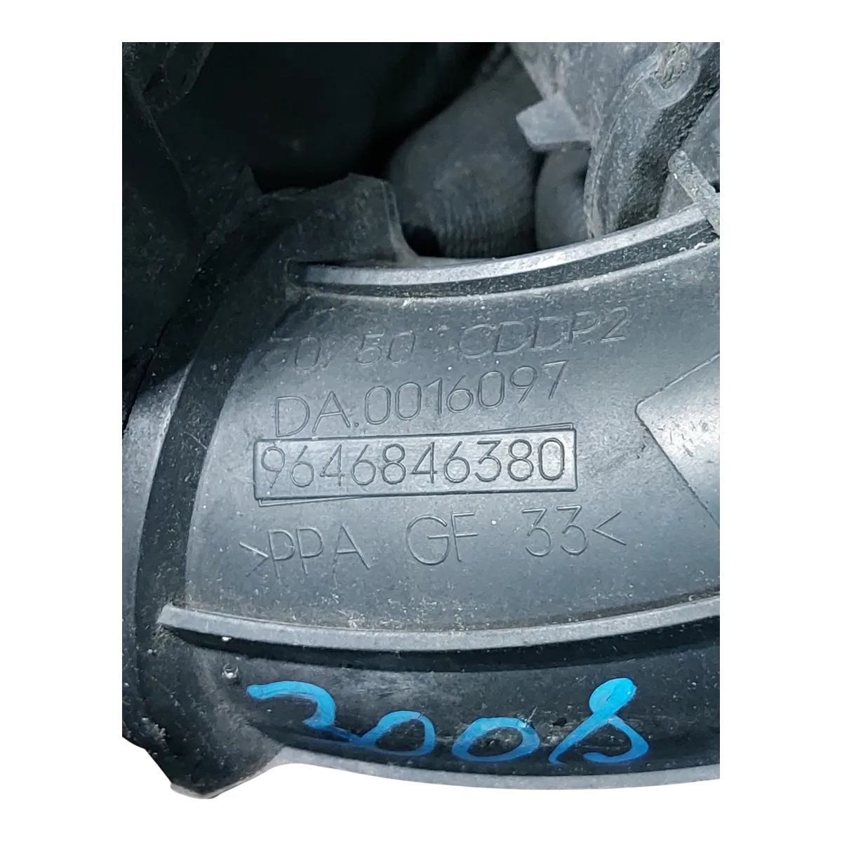 Peugeot 3008 T84  2.0 HDI 09-16  klapna gasa   9646846380  0345F0
