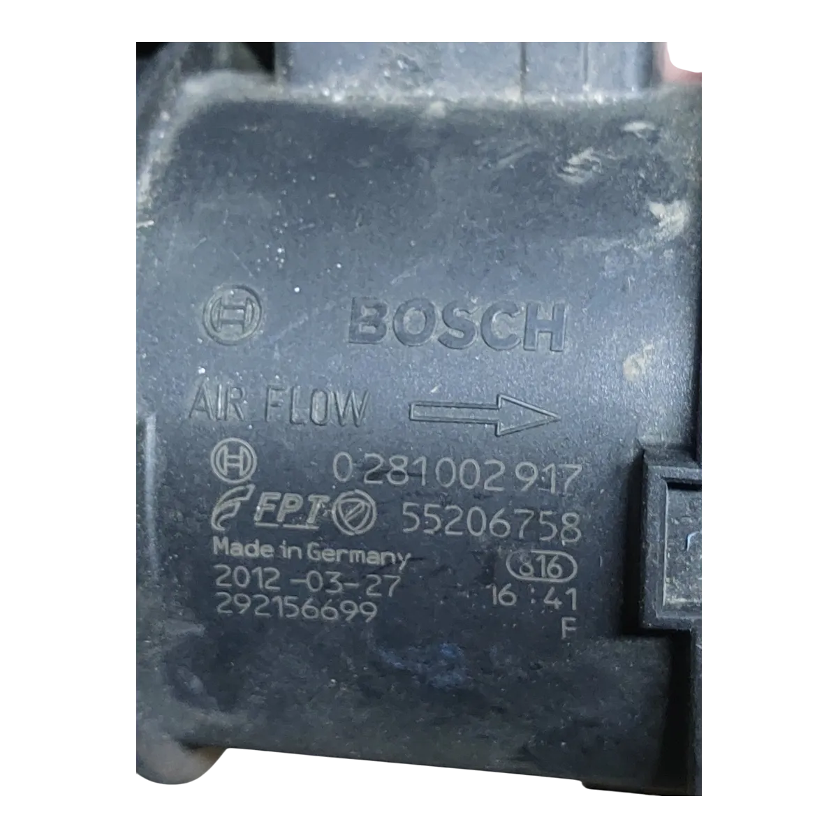 Suzuki SX4  2.0D   06-13   mjerač protoka zraka  0281002917  55206758  51782035