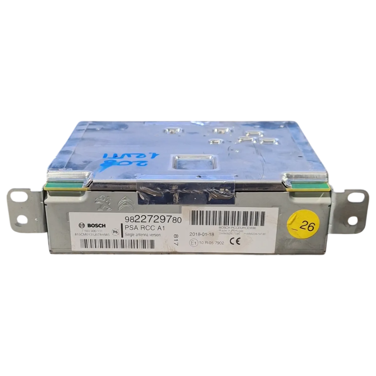 Peugeot 208 12-19   radio/CD   9822729780   7503900131