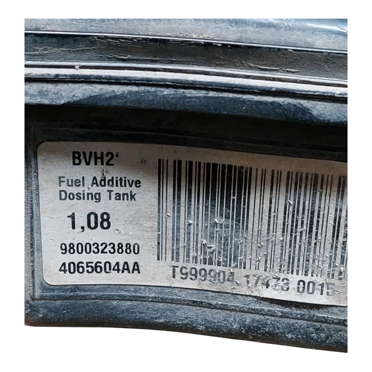 Peugeot  308 T9  13-21  spremnik-rezervoar tekućine za čišćenje DPF/FAP filtera  9800323880  4065604AA