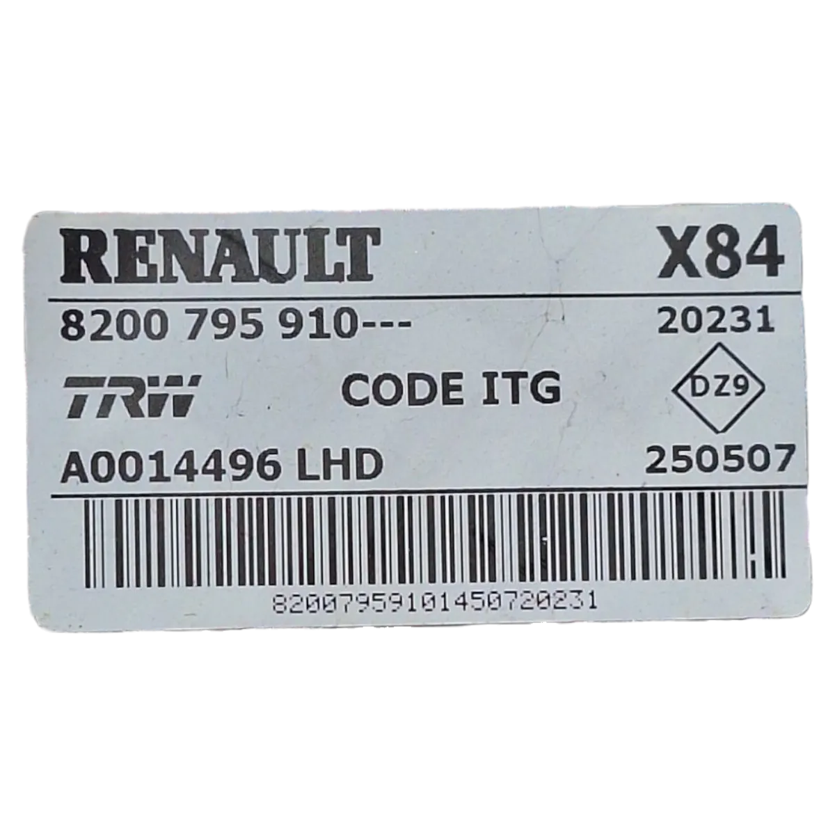 Renault Megane II  CC  1.5 DCI  03-10   stup volana   8200795910