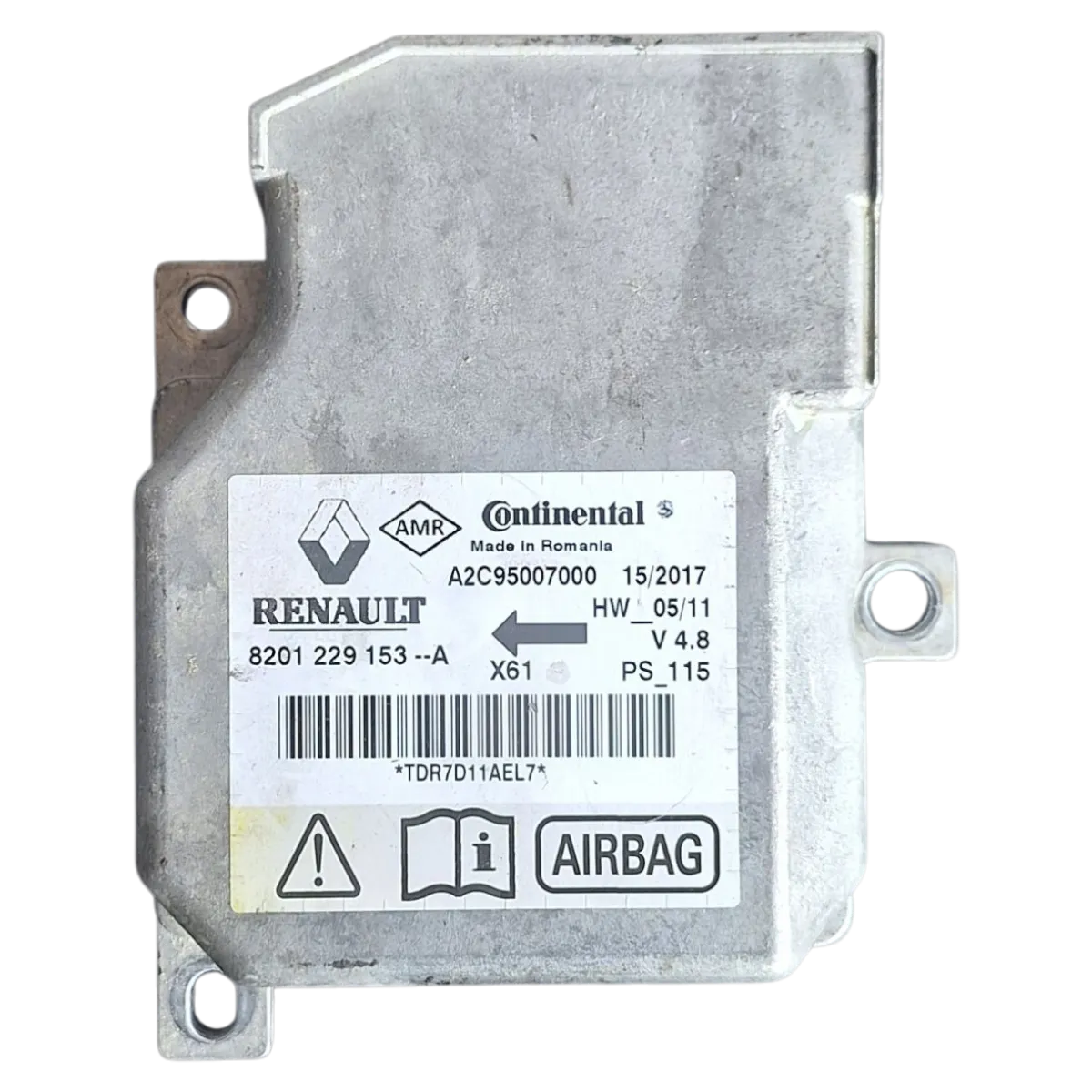 Renault Kangoo III   07-21  centrala airbaga   A2C95007000  8201229153A