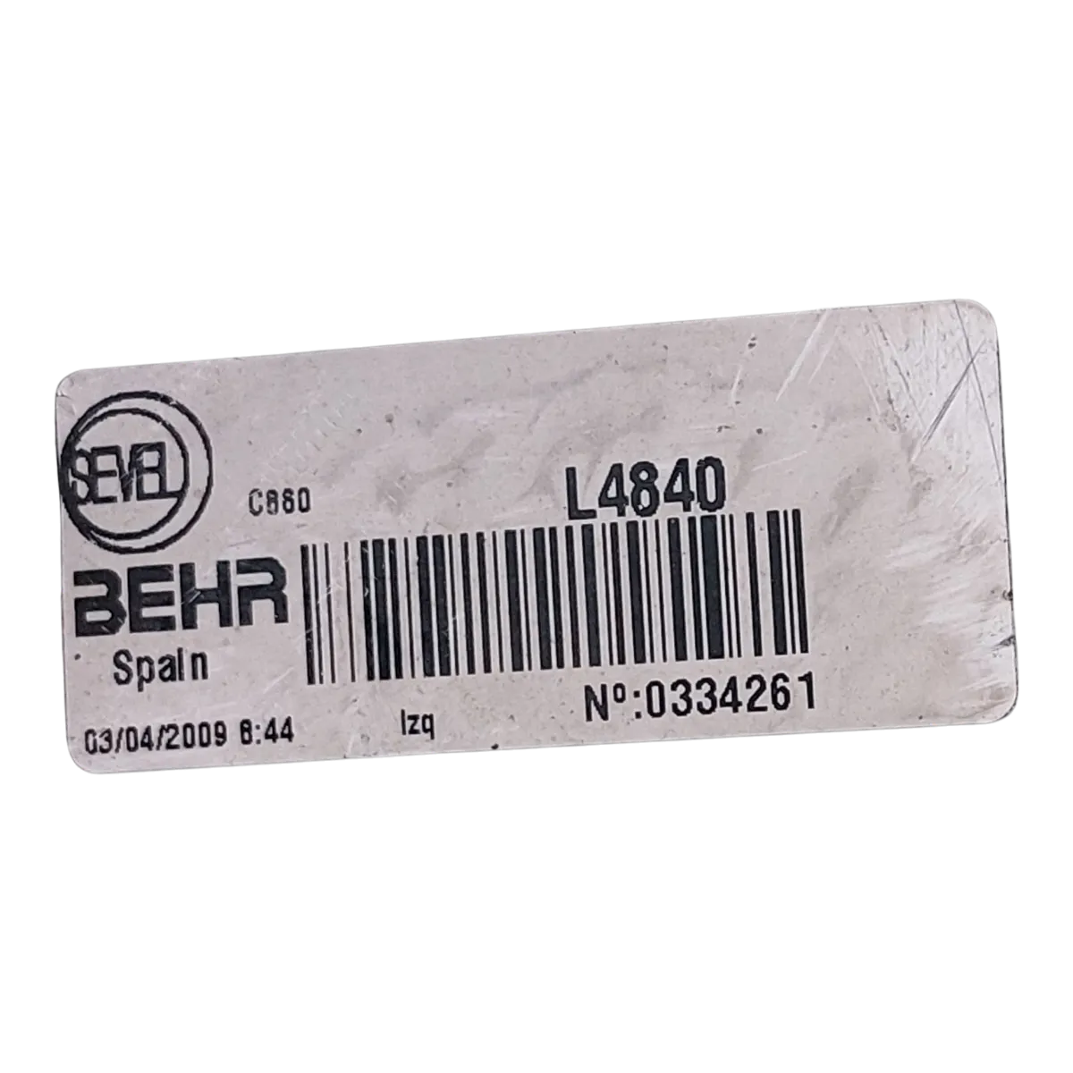 Peugeot Boxer III 2.2 HDI 06-14 ventilator hladnjaka motora   L4840    878419R
