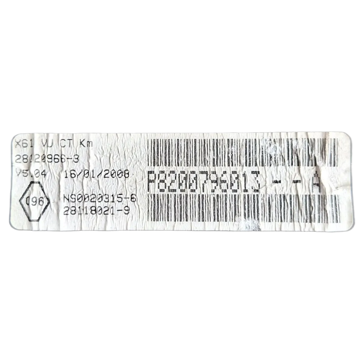 Renault Kangoo III   07-21  kilometar sat/brzinomjer    8200796013