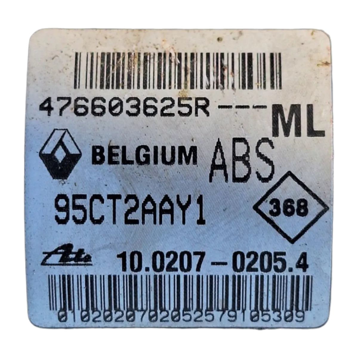 Renault Megane III 1.5 DCI 08-16   ABS pumpa   476603625R   95CT2AAY1   10020702054