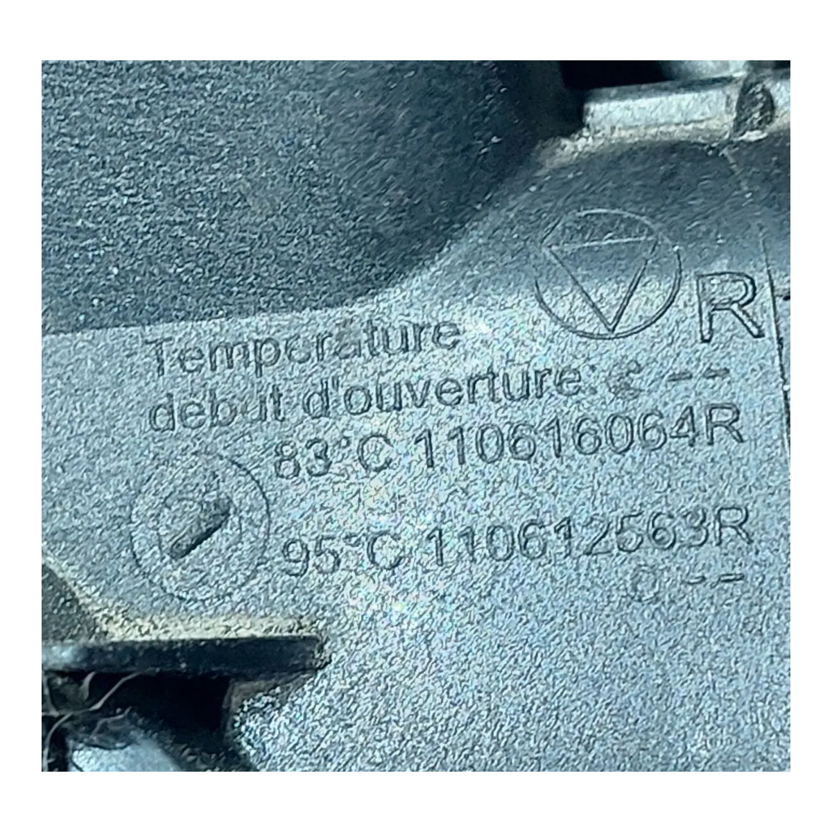 Dacia Sandero II 0.9 TCE  12-   termostat - kučište    110616064R   110612563R