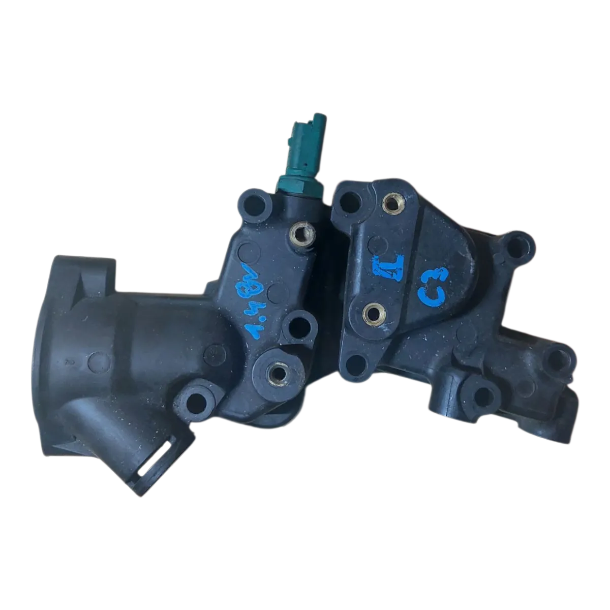 Citroen  C3 A51 1.4 8V  09-16   termostat - kučište    9654775080