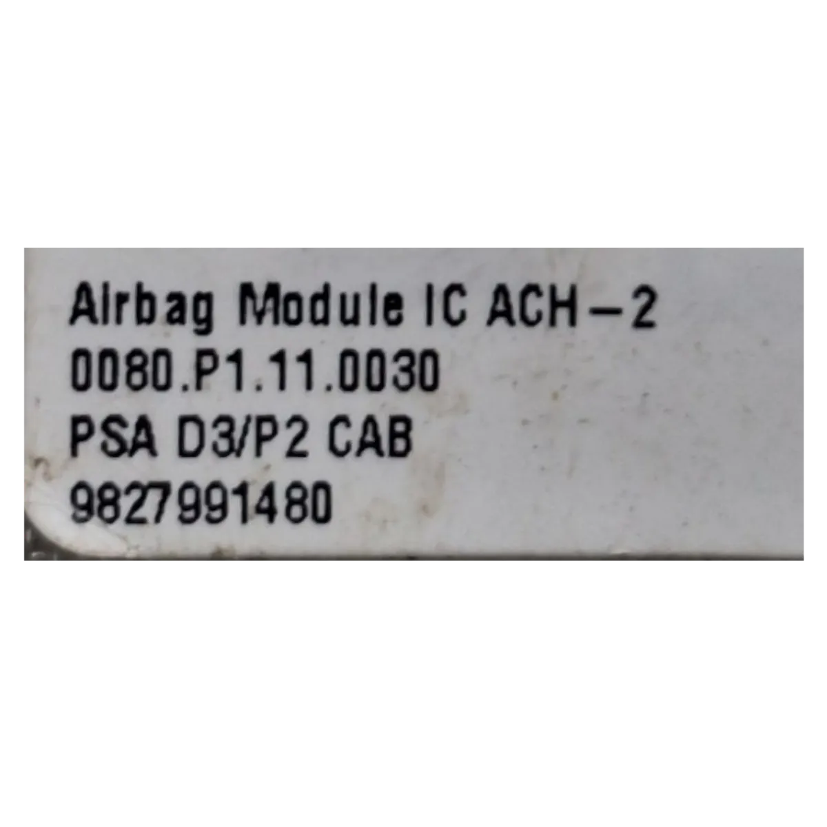 Peugeot 208 P21E  19-24    zračna zavjesa lijeva    9827991480