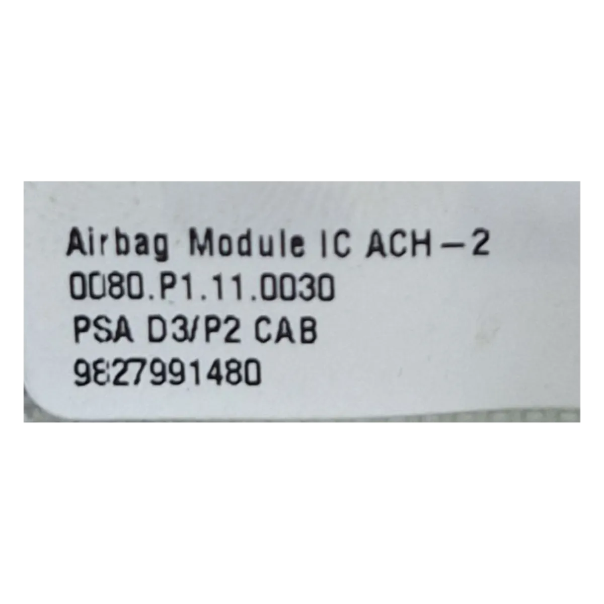 Peugeot 208 P21E  19-24    zračna zavjesa lijeva    9827991480
