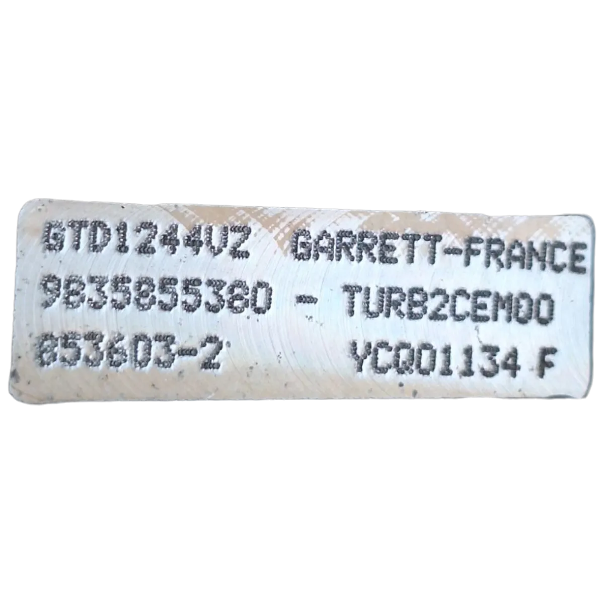 Peugeot 208 P21E  1.5 HDI  19-      turbina   9835855380  8536032  GTD1244VZ