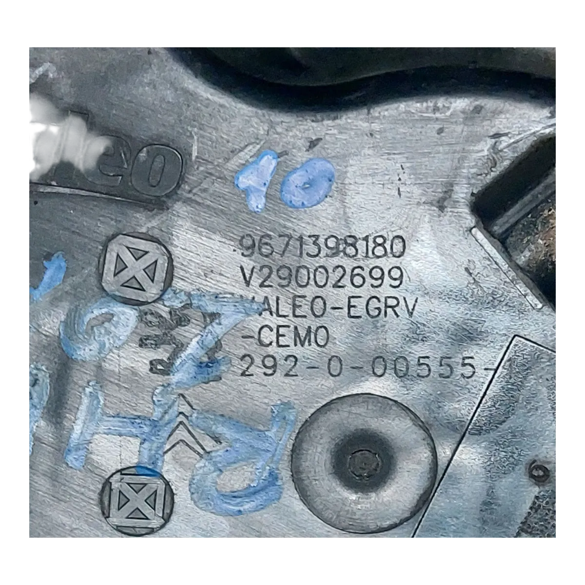 Citroen C5 III X7 2.0 HDI 08- EGR ventil 9678257280 V29012928 9671398180