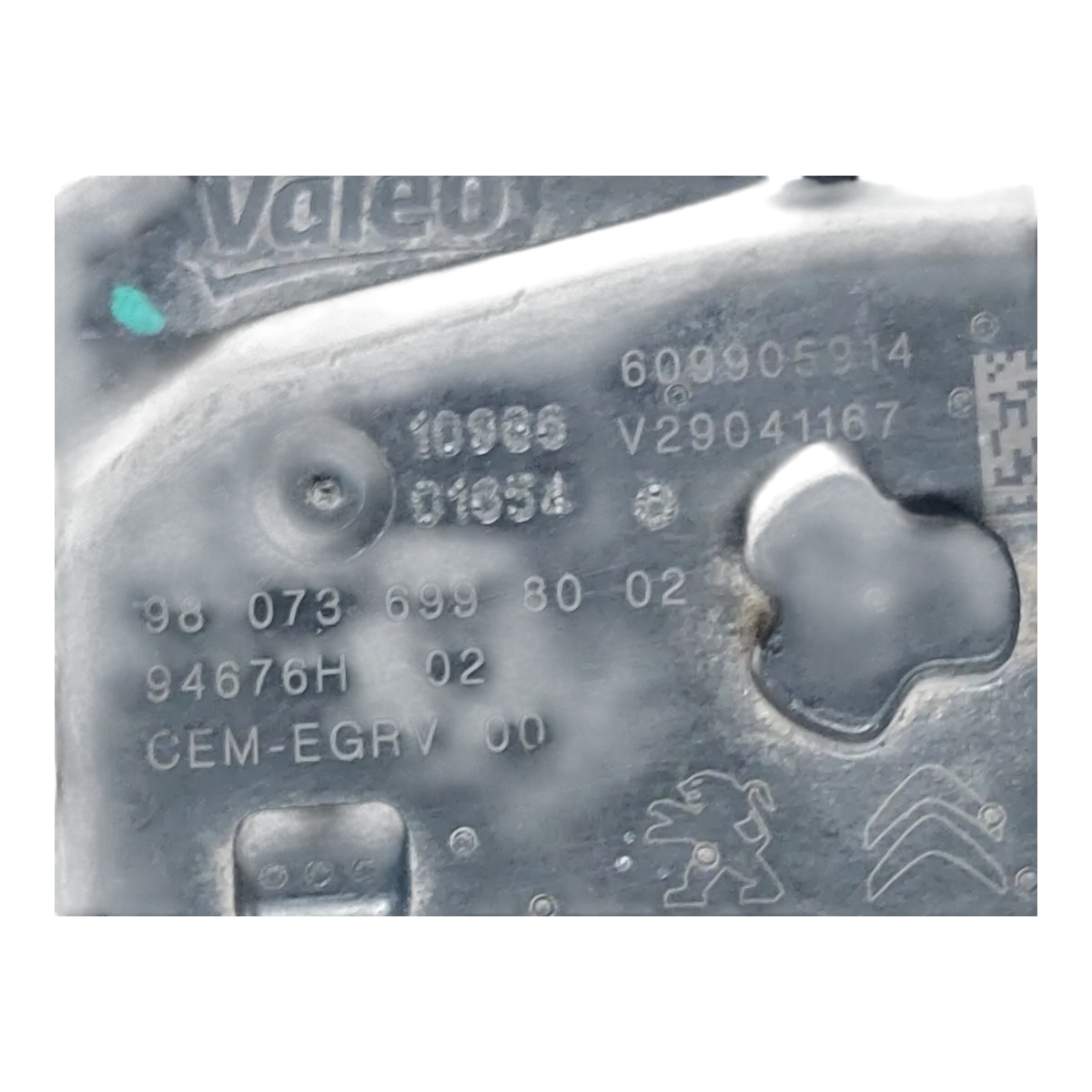 Peugeot 308 T9 1.6 HDI 13-21  EGR ventil 9807369980 9833095880 1679828780 V29041167