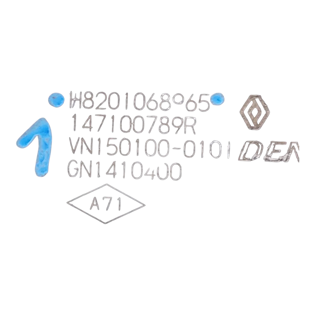 Renault Scenic III 1.6 DCI 08-15 EGR ventil 8201068965 147100789R 15101000101 147102408R