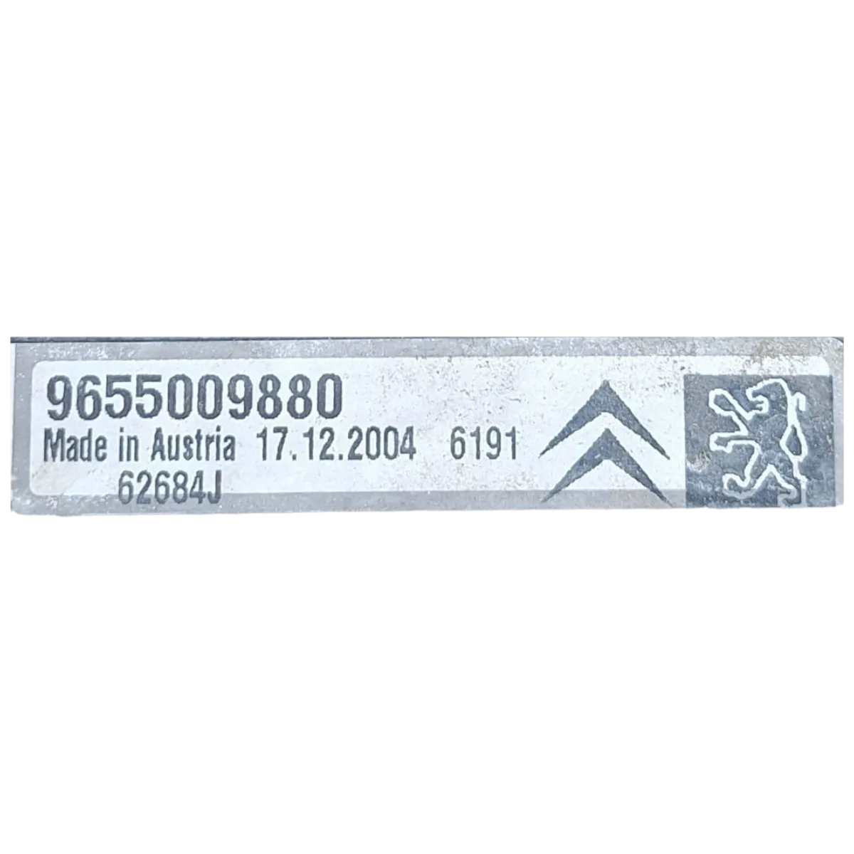 Peugeot 1007  1.4 HDI  04-09  hladnjak klime    9655009880   62684J