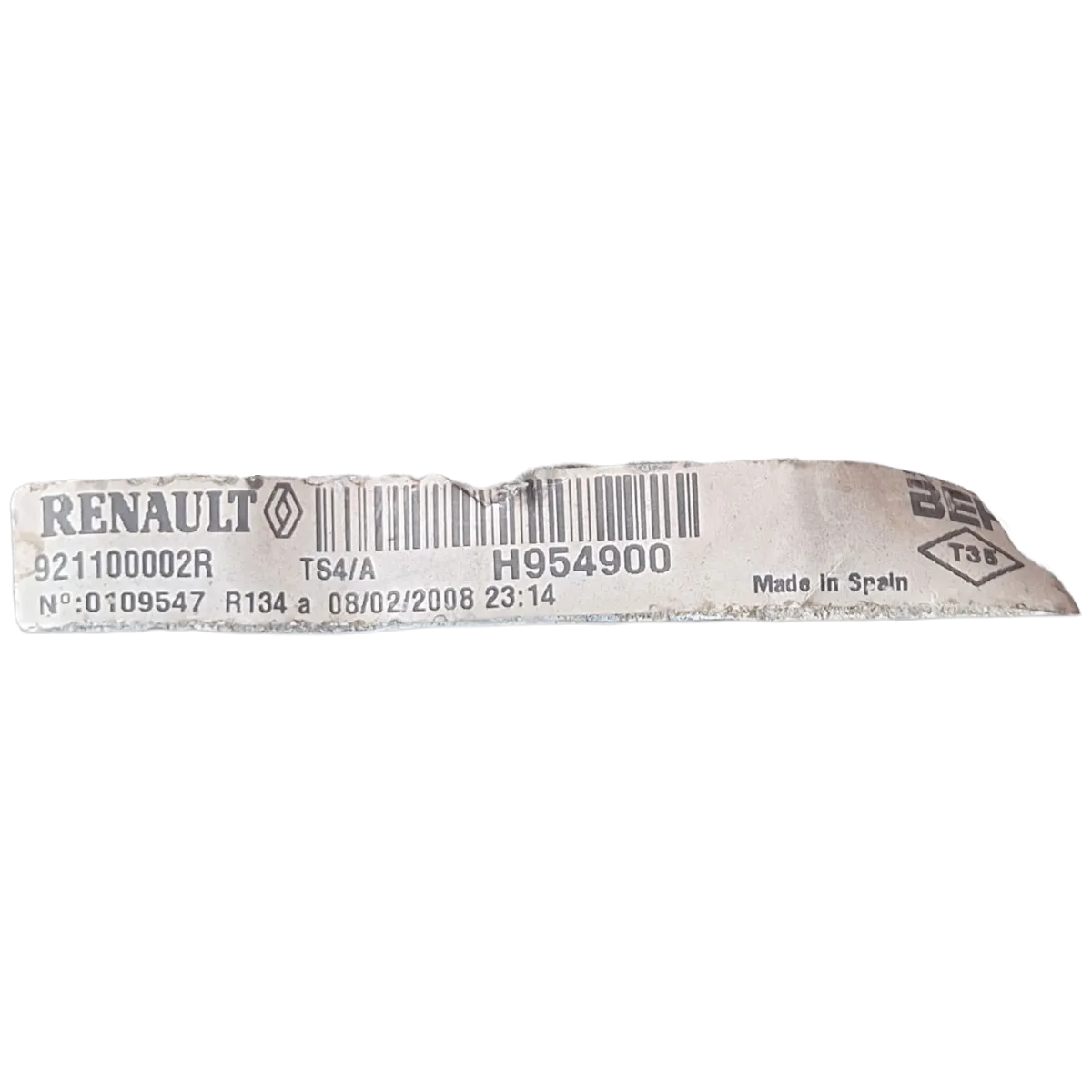 Renault Laguna III 1.5 DCI  07-15    hladnjak klime    921100002R   H954900