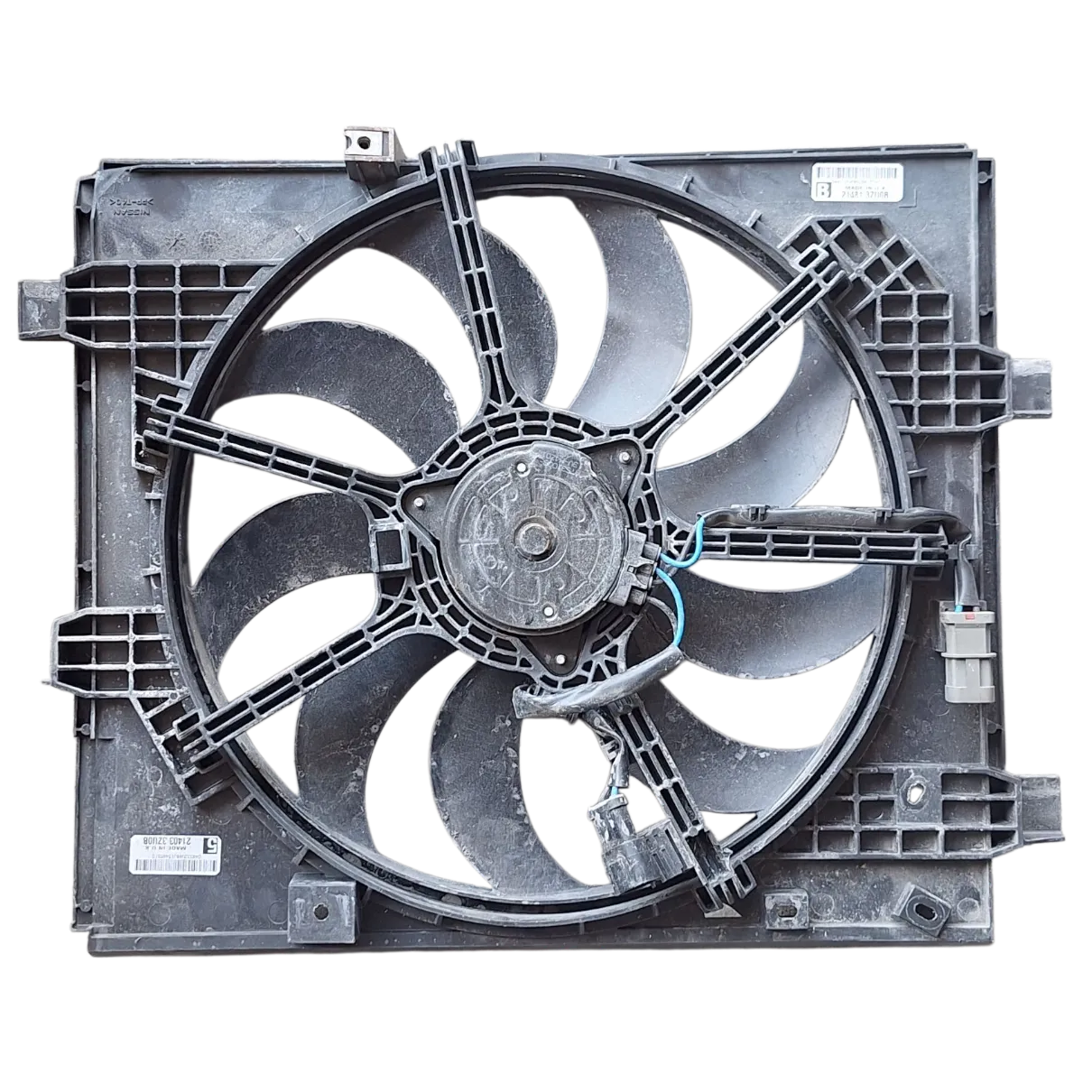 Nissan Pulsar 1.2 DIG 14-    ventilator hladnjaka motora    214813ZU0B   214033ZU0B