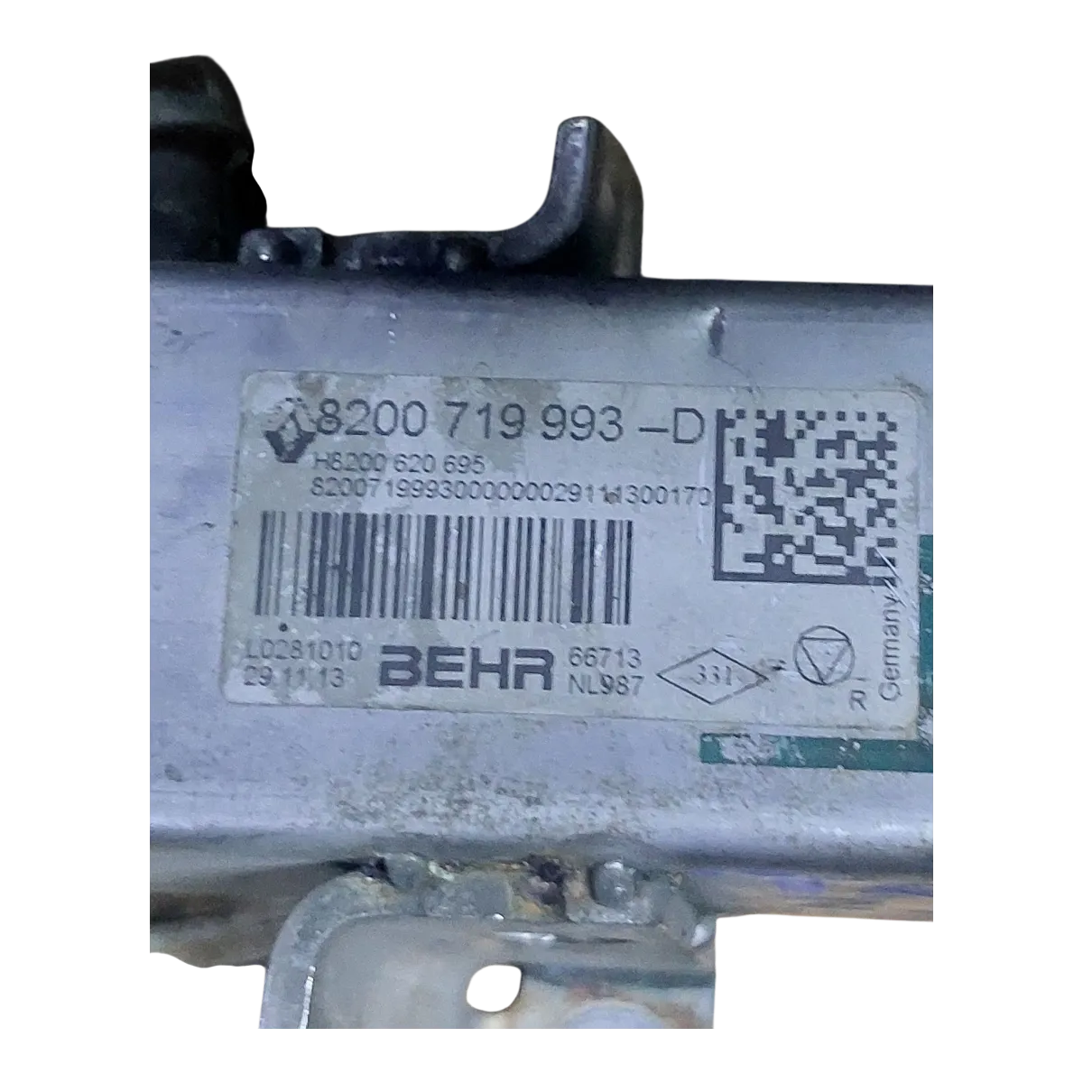 Renault Trafic  II 2.0 DCI  07-14   hladnjak EGR ventila 8200719993 8200620695